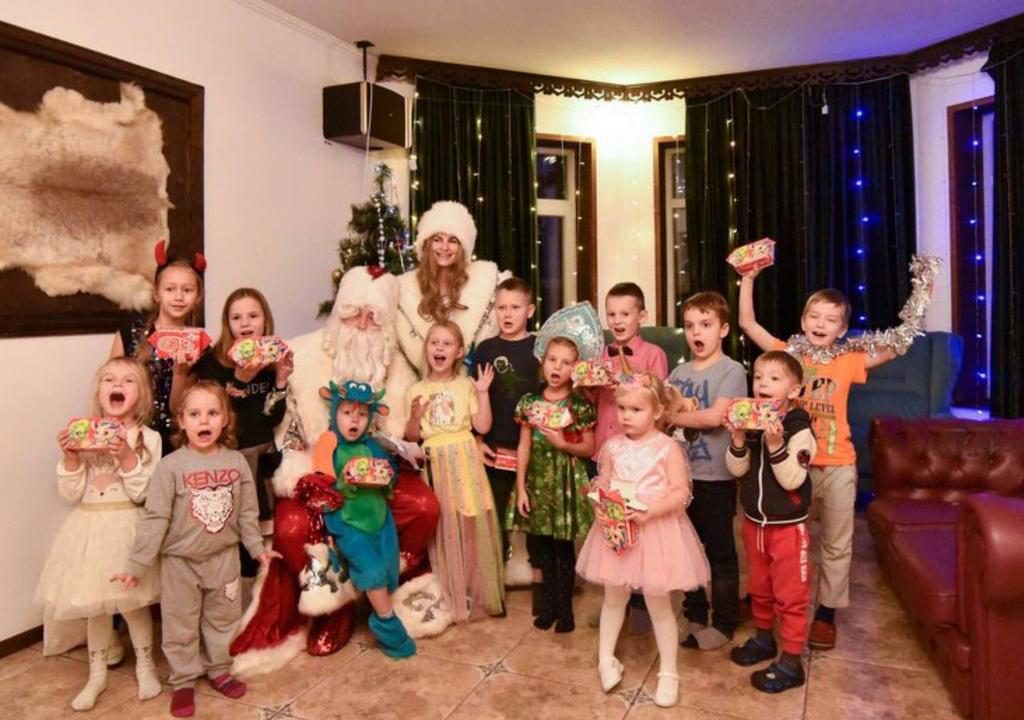 Дети на выездном нетворкинге